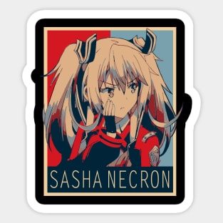 Sasha Necron Sticker